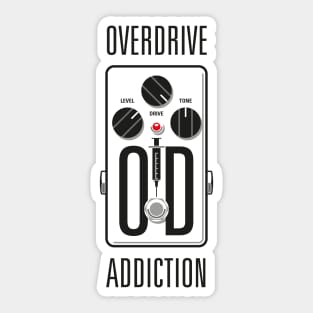 Overdrive Addiction (light, big) Sticker